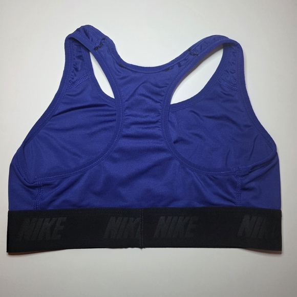 Nike Dri Fit Sports Bra Blue Sz S - Picture 4 of 5